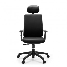 BF8200 Πολυθρόνα Γραφείου Διευθυντή, Pu Μαύρο