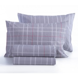 NEF-NEF SMART LINE ΣΕΤ ΣΕΝΤΟΝΙΑ KING SIZE ΜΕ ΛΑΣΤΙΧΟ 270X270-180X200+32cm HIGHLAR GREY 036308