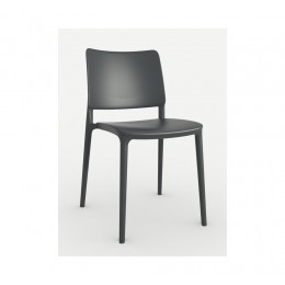 Joy-S chair 49x53,5x76,5 (45,5) cm ΑΝΘΡΑΚΙ 343-25490