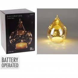 Επιτραπεζιο Διακ/Κο Σταγονα Με Led 24Ek