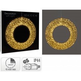 ΔΙΑΚΟΣΜΗΤΙΚΟ ΣΤΕΦΑΝΙ ΜΕ 1440LED WARM WHITE 50CM AMZ105010