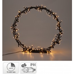 ΔΙΑΚΟΣΜΗΤΙΚΟ ΣΤΕΦΑΝΙ ΜΕ ΦΩΤΑΚΙΑ ΣΕ ΒΑΣΗ 300LED AMZ105280
