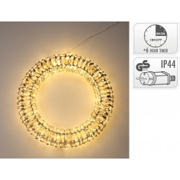 ΔΙΑΚΟΣΜΗΤΙΚΟ ΣΤΕΦΑΝΙ MICRO LED ΧΡΥΣΟ 50CM AMZ112270