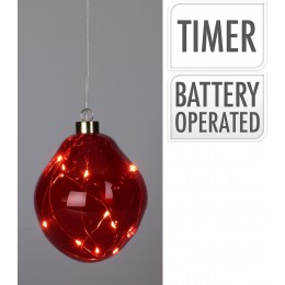 ΜΠΑΛΑ ΜΕ LED 15CM ΑΣΗΜΙ ARZ100510
