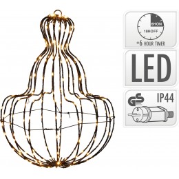 ΦΑΝΑΡΙ LED 34Χ40CM 192L AX2200420