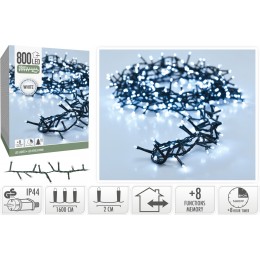 ΦΩΤΑΚΙΑ CLUSTER ΕΣ/ΕΞ ΧΩΡΟΥ 800LED ΛΕΥΚΑ 16M AX8560030