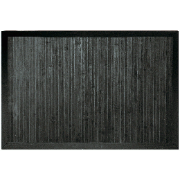 Bamboo χαλί 70x140εκ. μαύρο 70X140/GM1100BLACK