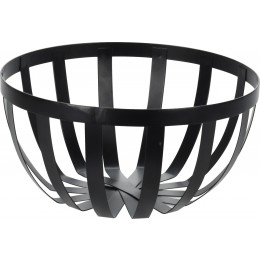 ΦΡΟΥΤΙΕΡΑ 25X13CM BLACK ΜΕΤΑΛΛΙΚΗ ΜΑΥΡΗ A12441780