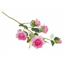 ΔΙΑΚΟΣΜΗΤΙΚΟ ΤΡΙΑΝΤΑΦΥΛΛΟ VELVET 90CM CER2030227291PINK