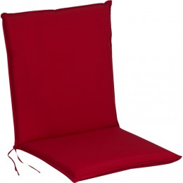 LILY ΜΑΞΙΛΑΡΙ ΧΑΜΗΛΗ ΠΛΑΤΗ 94x43cm ΚΟΚΚΙΝΟ CUS-FOLD/RU