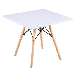 ART Wood Kid Τραπέζι 60x60x49cm MDF Άσπρο Ε708Κ,1