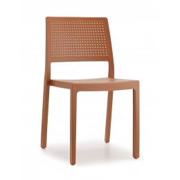 Emi-S καρέκλα 48x50x84(46)cm terracotta 740-24594
