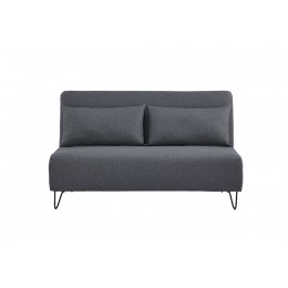 FLICK ΔΙΘΕΣΙΟΣ ΚΑΝΑΠΕΣ- ΚΡΕΒΑΤΙ 141x90x81cm ΓΚΡΙ LAH-279N25-P140/GREY