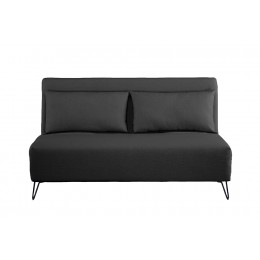 FLICK ΔΙΘΕΣΙΟΣ ΚΑΝΑΠΕΣ- ΚΡΕΒΑΤΙ 141x90x81cm ΑΝΘΡΑΚΙ LAH-279N25-P140/ANTHRACITE