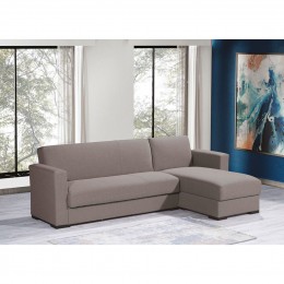 FORTE ΚΑΝΑΠΕΣ ΚΡΕΒΑΤΙ ΓΩΝΙΑ CHENILLE LATTE 07-440 Ε1 TR 