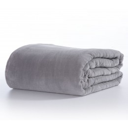 NEF-NEF ΚΟΥΒΕΡΤΑ FLEECE ΜΟΝΗ 160x220CM COSY LIGHT GREY 031659