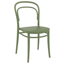 Marie olive καρέκλα PP 45x52x85cm 20.0049