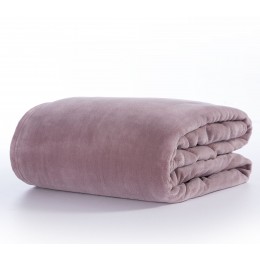 NEF-NEF ΚΟΥΒΕΡΤΑ FLEECE ΥΠΕΡΔΙΠΛΗ 220x240CM COSY MAUVE 031660