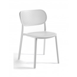 Nuta καρέκλα Technopolymer 52x55x79(45)cm λευκό 21848-81946