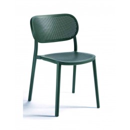 Nuta καρέκλα Technopolymer 52x55x79(45)cm forest green 21848-81952