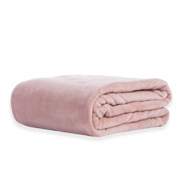 NEF-NEF ΚΟΥΒΕΡΤΑ FLEECE ΥΠΕΡΔΙΠΛΗ 220x240CM COSY PINK 031660