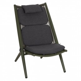 ΠΟΛΥΘΡΟΝΑ RELAX REMUS HM6642.07 ΑΛΟΥΜΙΝΙΟ & ΣΧΟΙΝΙ OLEFIN ΣΕ OLIVE GREEN 63x87x94Υεκ