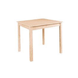 Τραπέζι 70x70x75cm ΞΥΛΟ Άβαφο Ρ515,0