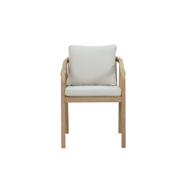 RIMINI ΠΟΛΥΘΡΟΝΑ ΤΡΑΠΕΖΑΡΙΑΣ 66x55x75cm ΞΥΛΟ FSC ΑΚΑΚΙΑ -LIGHT TEAK HUC25690KD