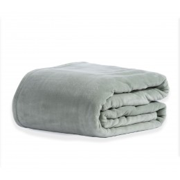 NEF-NEF ΚΟΥΒΕΡΤΑ FLEECE ΜΟΝΗ 160x220CM COSY SEA GREEN 031659