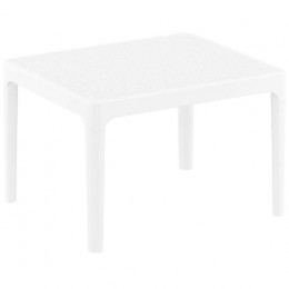 Sky τραπέζι λευκό PP 50x60x40cm 20.0258