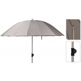 ΟΜΠΡΕΛΑ ΚΗΠΟΥ ΓΚΡΙ 220CM