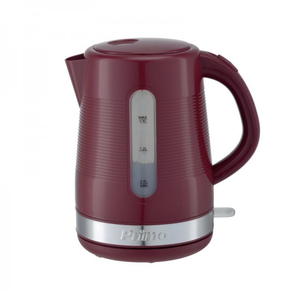 Primo Kettle PRCK-40305 Primo 1.7L 2200W Red-Stainless Steel 400305