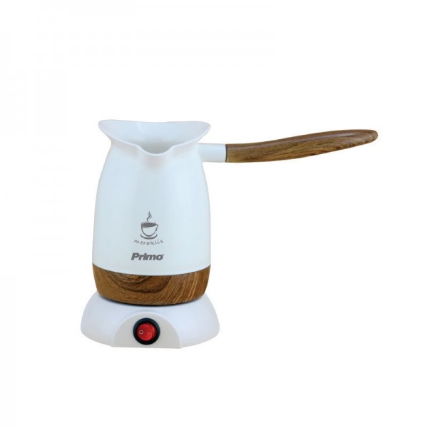 Primo Electric Coffee Pot PRCP-40380 800W White/Wooden 400380