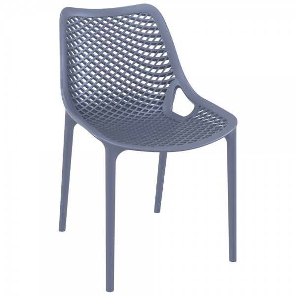Air Dark Grey Chair PP 50x60x82cm 20.0324