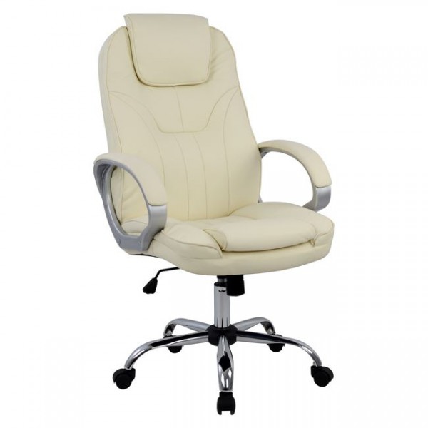 Manager's office chair HM1025.08 with chromed base 65x71x106,5 cm.