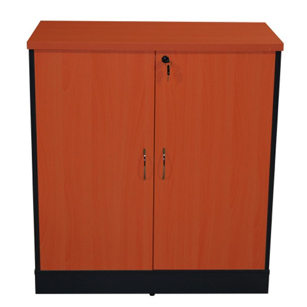 Professional office cabinet HM2013.03 cherry color 80Χ40Χ82