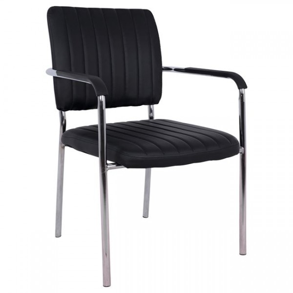 Conference chair with arms HM1070.01 Black 56,5x59x85 cm