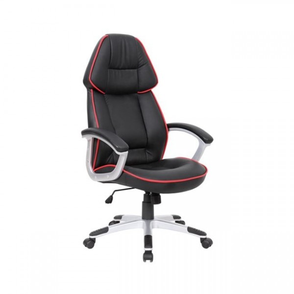 BF7900 Bucket Office Chair Black (Red Line) Pu