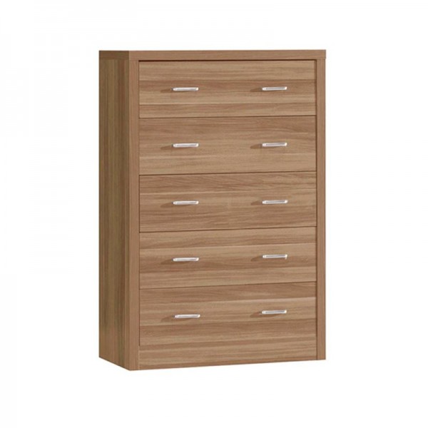 CALIBER Dresser 5-Drawers 80x39x120 Sonoma Oak