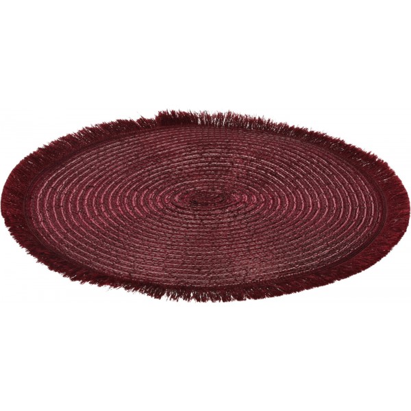 PLACEMAT WOVEN BURGUNDRY 35cm AAE329320