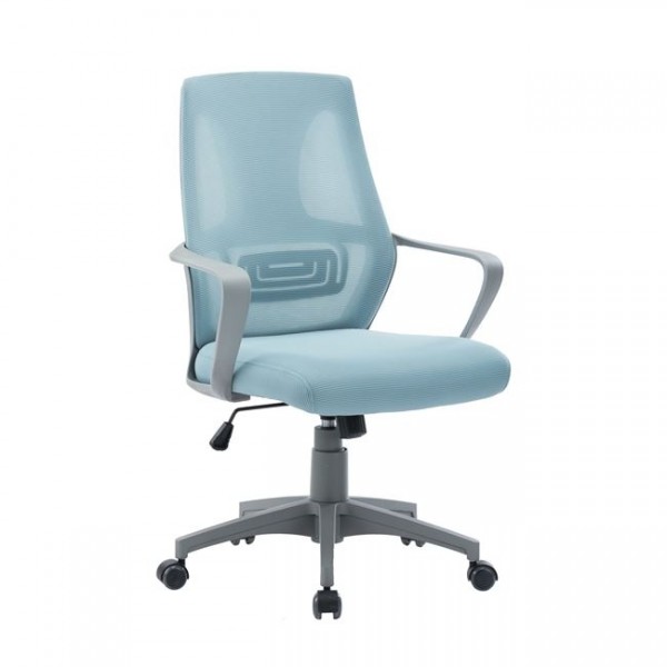 BF2960 Office Armchair Grey-Blue Mesh