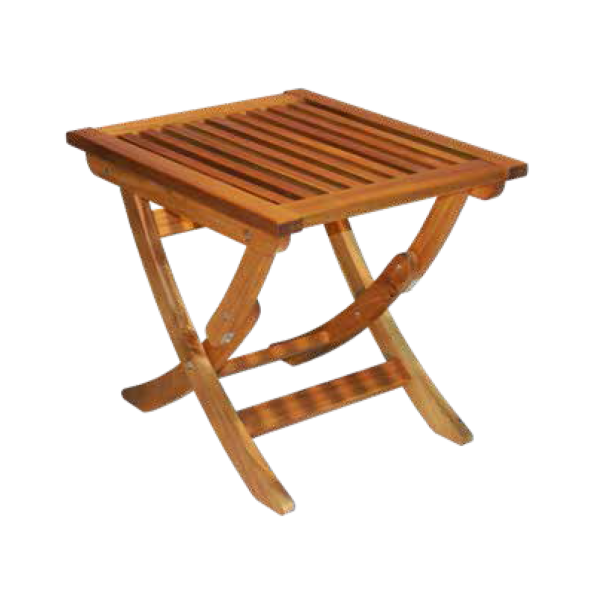 Espanyol foldable side table 50x44x45cm light acacia TAB-ESPF0/AC