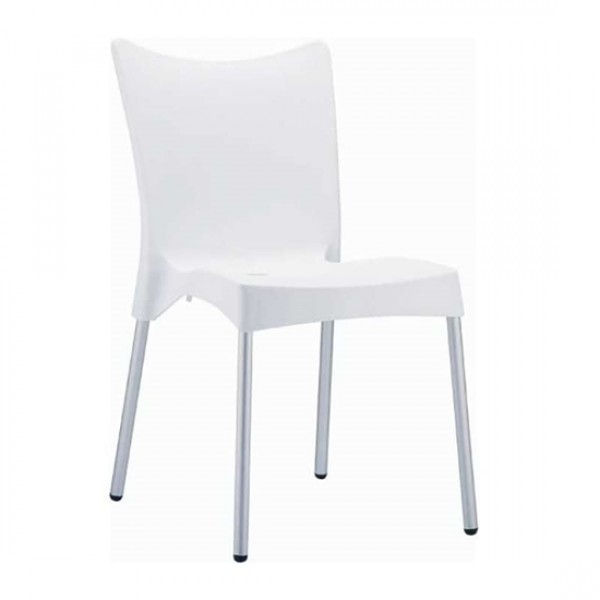 Juliette white chair PP 48x53x83cm 20.2660
