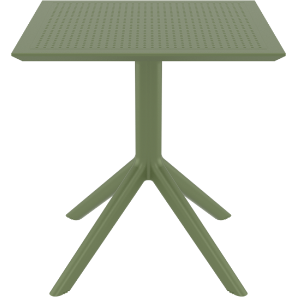 Sky table olive PP 70x70x74cm 20.0253