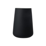 FJORD CERAMIC BATH GLASS BLACK 02-19809