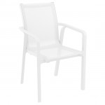 PACIFIC ARMCHAIR WHITE PP 20.0075