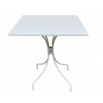 PARK Table 70x70cm Steel White