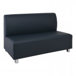 BANDY 2-Seater Sofa Grey Pu
