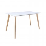 MARTIN Table 120x70cm White