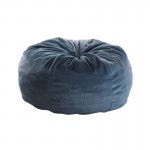 TICO LUXURY Bean Bag, Anthracite Color Artificial Fur ( removable cover )